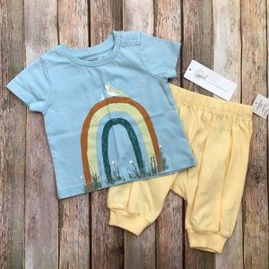 NWT Peek Rainbow Bird Outfit